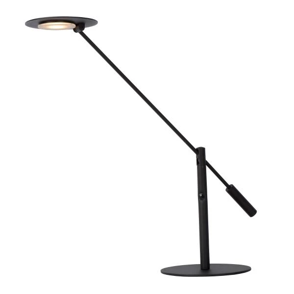 Lucide ANSELMO - Lampe de bureau - Ø 18 cm - LED Dim. - 1x9W 3000K - Noir - détail 5
